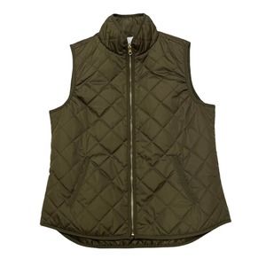 Old Navy Lightweight Quilted Puffer Vest Sage MP